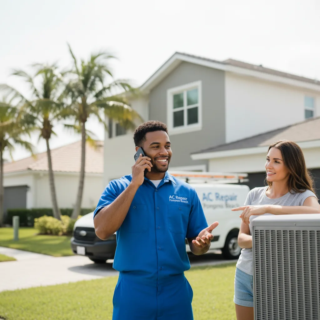 AC Repair Pompano Beach customer support in Mears